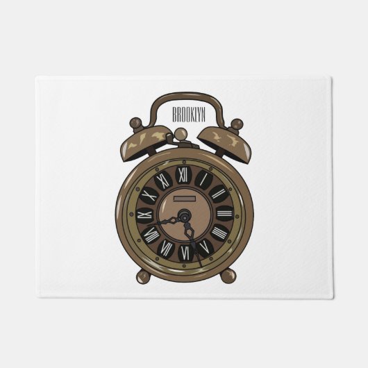 Cartoon-Abbildung Fußmatte (Vorderseite)