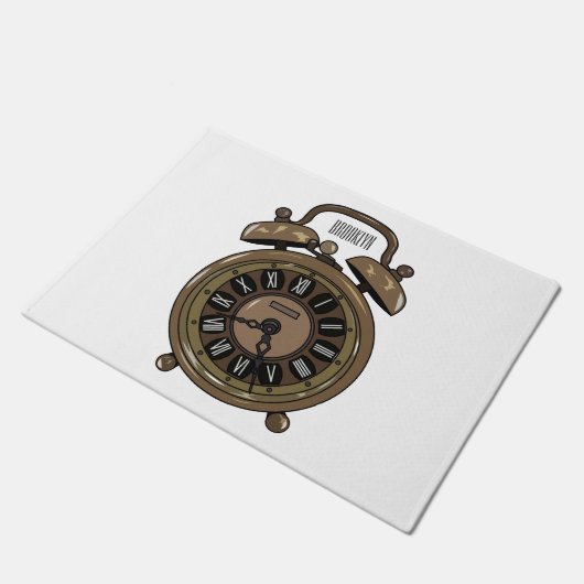 Cartoon-Abbildung Fußmatte (Schrägansicht)