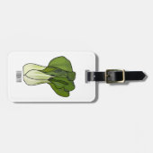 Cartoon-Abbildung Gepäckanhänger (Vorderseite horizontal)