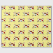 Cartoon-Abbildung Geschenkpapier (Flach)