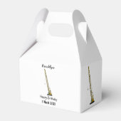 Cartoon-Abbildung Geschenkschachtel (Rückseite)