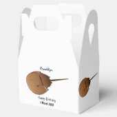 Cartoon-Abbildung Geschenkschachtel (Geöffnet)