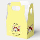 Cartoon-Abbildung Geschenkschachtel (Geöffnet)