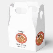 Cartoon-Abbildung Geschenkschachtel (Geöffnet)