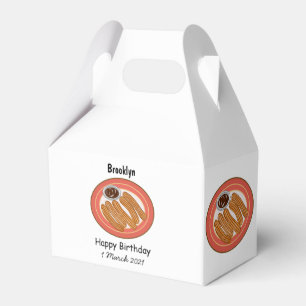 Cartoon-Abbildung Geschenkschachtel