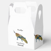 Cartoon-Abbildung Geschenkschachtel (Geöffnet)