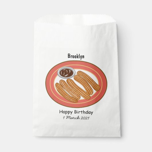 Cartoon-Abbildung Geschenktütchen (Vorderseite)