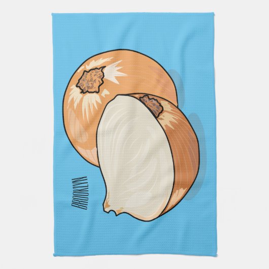 Cartoon-Abbildung Geschirrtuch (Vertikal)