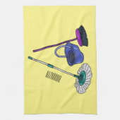 Cartoon-Abbildung Geschirrtuch (Vertikal)