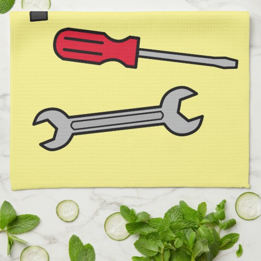 Cartoon-Abbildung Geschirrtuch (Gefaltet)