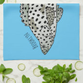 Cartoon-Abbildung Geschirrtuch (Gefaltet)