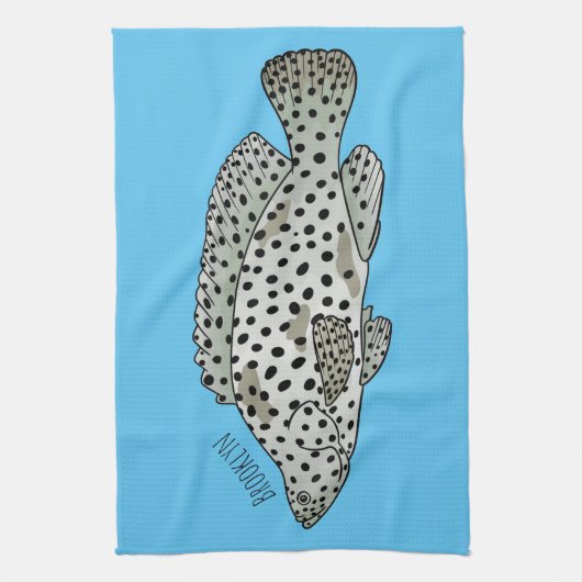 Cartoon-Abbildung Geschirrtuch (Vertikal)