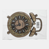 Cartoon-Abbildung Geschirrtuch (Horizontal)