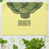 Cartoon-Abbildung Geschirrtuch (Gefaltet)