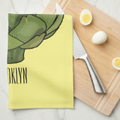 Cartoon-Abbildung Geschirrtuch (Viertel Falte)