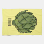 Cartoon-Abbildung Geschirrtuch (Horizontal)