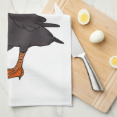 Cartoon-Abbildung Geschirrtuch (Viertel Falte)