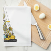 Cartoon-Abbildung Geschirrtuch (Viertel Falte)