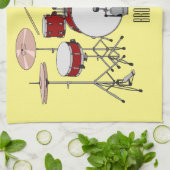 Cartoon-Abbildung Geschirrtuch (Gefaltet)