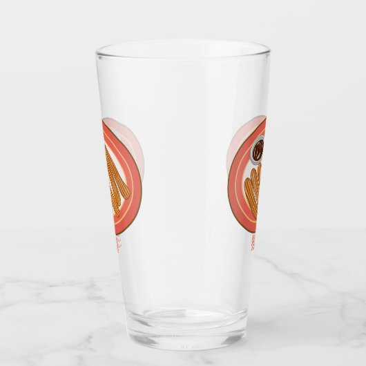 Cartoon-Abbildung Glas (Rechts)