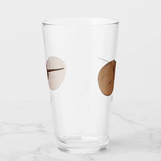 Cartoon-Abbildung Glas (Rechts)