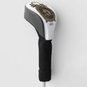 Cartoon-Abbildung Golf Headcover (angewinkelt)