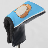 Cartoon-Abbildung Golf Headcover (3/4 Vorderseite)