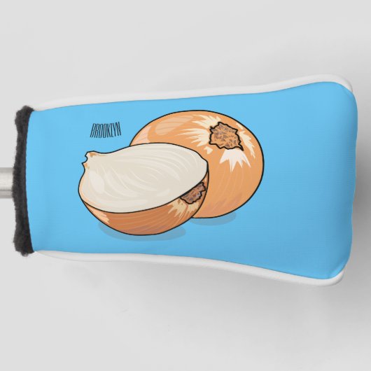 Cartoon-Abbildung Golf Headcover (Vorderseite)