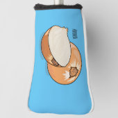 Cartoon-Abbildung Golf Headcover (Rotieren 90)