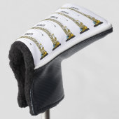 Cartoon-Abbildung Golf Headcover (3/4 Vorderseite)