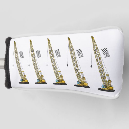 Cartoon-Abbildung Golf Headcover (Vorderseite)