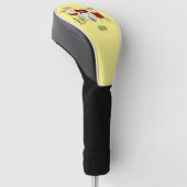 Cartoon-Abbildung Golf Headcover (angewinkelt)