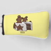 Cartoon-Abbildung Golf Headcover (Vorderseite)