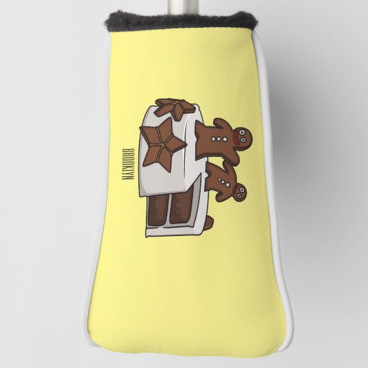 Cartoon-Abbildung Golf Headcover (Rotieren 90)