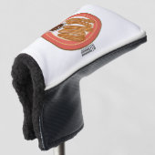 Cartoon-Abbildung Golf Headcover (3/4 Vorderseite)