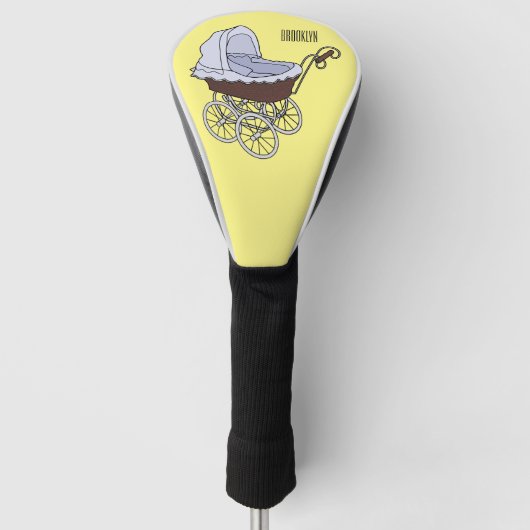 Cartoon-Abbildung Golf Headcover (Vorderseite)