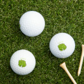 Cartoon-Abbildung Golfball (Insitu Gras)