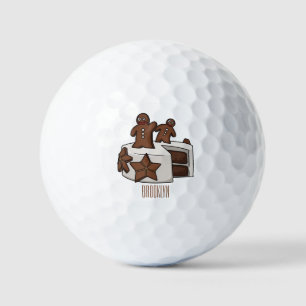 Cartoon-Abbildung Golfball
