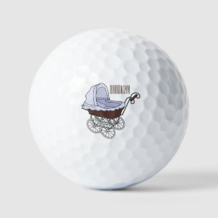 Cartoon-Abbildung Golfball
