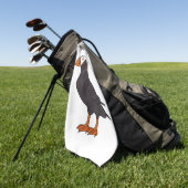 Cartoon-Abbildung Golfhandtuch (Gras)