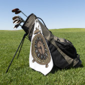 Cartoon-Abbildung Golfhandtuch (Gras)