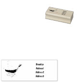 Cartoon-Abbildung Gummistempel (Stempel)