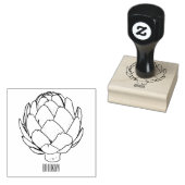 Cartoon-Abbildung Gummistempel (Stempel)