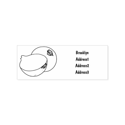 Cartoon-Abbildung Gummistempel (Prägung)