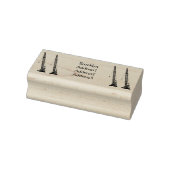 Cartoon-Abbildung Gummistempel (Stempel)