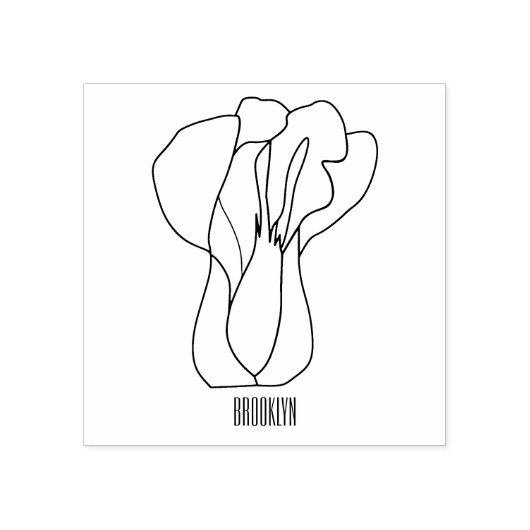 Cartoon-Abbildung Gummistempel (Prägung)