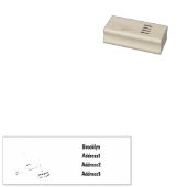 Cartoon-Abbildung Gummistempel (Stempel)