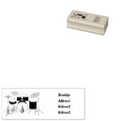 Cartoon-Abbildung Gummistempel (Stempel)