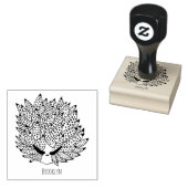 Cartoon-Abbildung Gummistempel (Stempel)