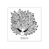 Cartoon-Abbildung Gummistempel (Prägung)